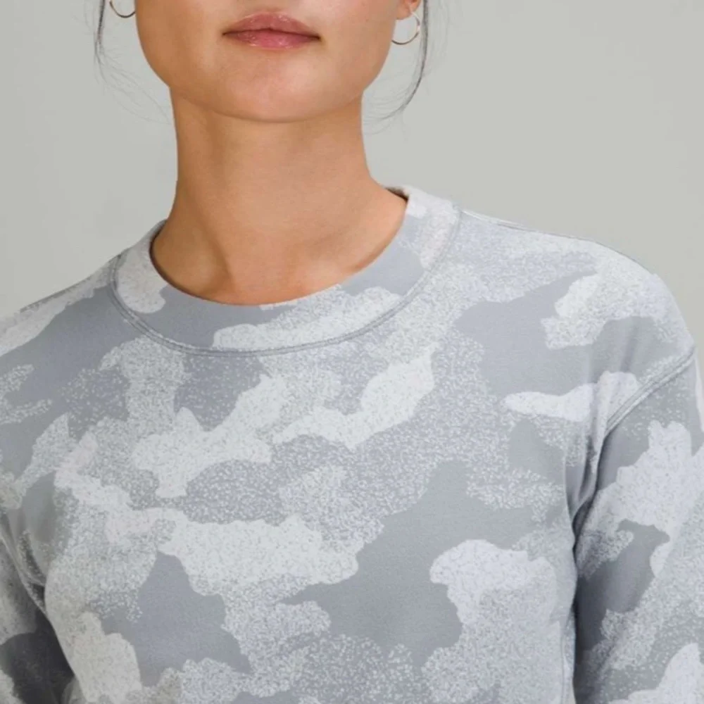 Lululemon Close to Crossing Long Sleeve Shirt *Rulu Heritage Speckle Camo Jacqua